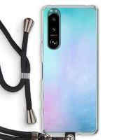 mist pastel: Sony Xperia 5 III Transparant Hoesje met koord