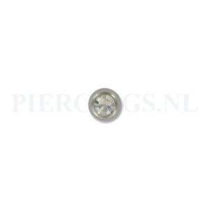 Balletje 1.6 mm kristal