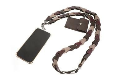 I'm Dutch Telefoonkoord met Portemonneetje Jip Burgundy