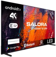 Salora 65UA550 tv 165,1 cm (65") 4K Ultra HD Smart TV Wifi Zwart - thumbnail