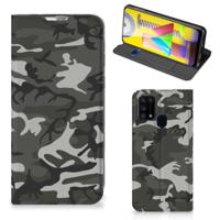 Samsung Galaxy M31 | Hoesje met Magneet | Army Light