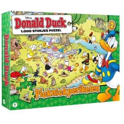 Donald Duck Picknickperikelen Puzzel 1000 Stukjes