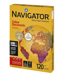 Kopieerpapier Navigator Colour Documents A4 120gr wit 250vel