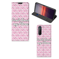 Sony Xperia 5 II Design Case Flowers Pink DTMP