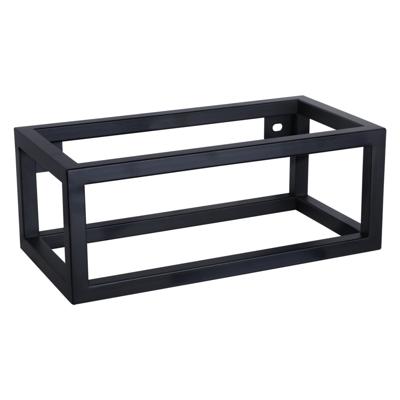 Differnz handdoekhouder voor fontein | mat zwart | 40 x 22 x 15.5 cm