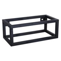 Differnz handdoekhouder voor fontein | mat zwart | 40 x 22 x 15.5 cm