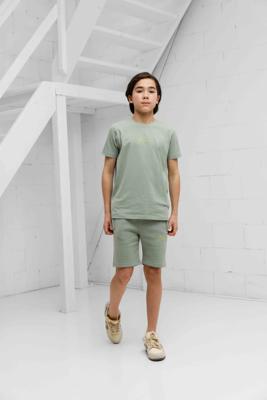 Malelions Striped Signature Zomerset Kids Groen - Maat 128 - Kleur: Groen | Soccerfanshop