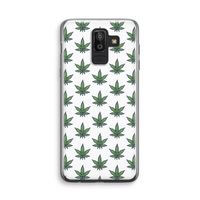 Weed: Samsung Galaxy J8 (2018) Transparant Hoesje