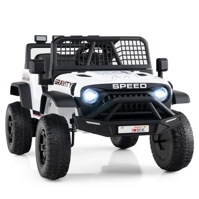 24V Elektrisch Kindervoertuig 30 kg Laadvermogen Elektrische Offroad-buggy Voor Kinderen-Wit