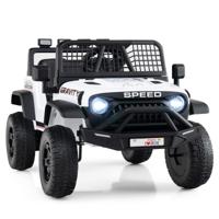 24V Elektrisch Kindervoertuig 30 kg Laadvermogen Elektrische Offroad-buggy Voor Kinderen-Wit