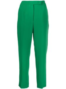 Blanca Vita pantalon droit Pratolina à coupe crop - Vert