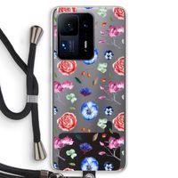Bloemetjes: Xiaomi Mi Mix 4 Transparant Hoesje met koord