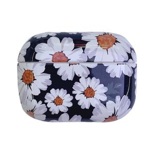 Lunso - Hardcover hoes - AirPods Pro - Flower Daisy