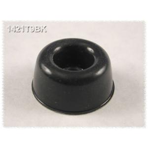 Hammond Electronics 1421T9BK Apparaatvoet Zelfklevend, Rond Zwart (Ø x h) 22.3 mm x 10.2 mm 24 stuk(s)