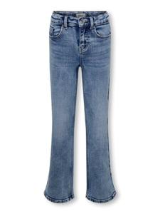 Kids ONLY Zomer jeans broek meisjes blauw - Wide Leg Fit - Kogjuicy