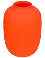 Neon vaas Artic M orange Ø25 x H35 cm. op=op