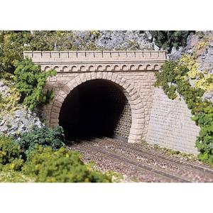 Auhagen 41 587 H0 Tunnelportaal 2-sporig Kunststof model