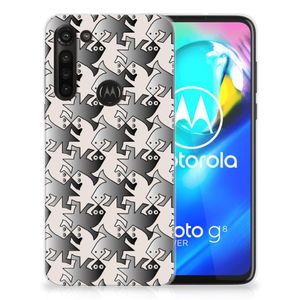 Motorola Moto G8 Power TPU Hoesje Salamander Grey