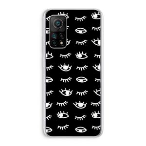 Eye pattern #3: Xiaomi Mi 10T 5G Transparant Hoesje