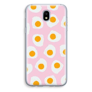 Dancing eggs: Samsung Galaxy J5 (2017) Transparant Hoesje
