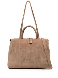 Marsèll sac cabas en daim - Marron