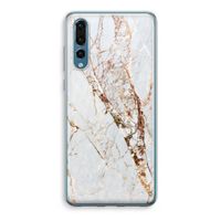 Goud marmer: Huawei P20 Pro Transparant Hoesje