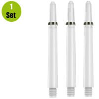 Lena Lena Nylon Dartshafts + Ring - Wit