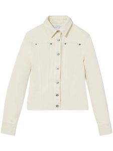 Proenza Schouler White Label veste en jean à empiècements contrastants - Tons neutres