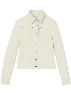 Proenza Schouler White Label veste en jean à empiècements contrastants - Tons neutres