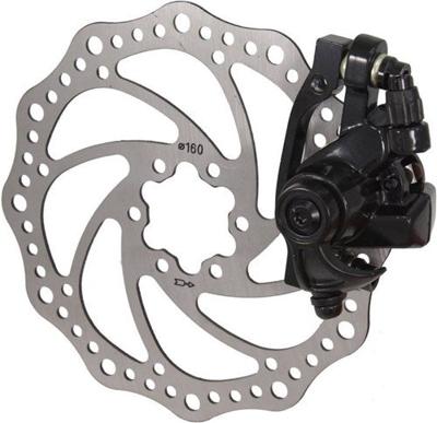 Saccon Mechanische schijfremset dm33 160 mm voor + achter