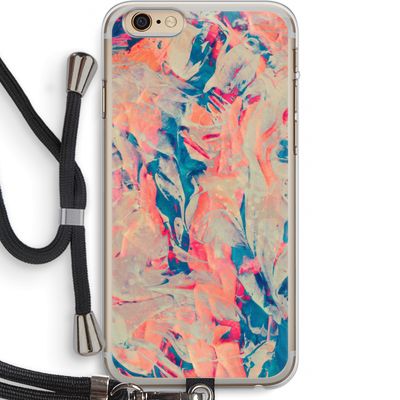 Alone: iPhone 6 PLUS / 6S PLUS Transparant Hoesje met koord