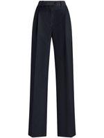 ETRO pantalon de tailleur en jacquard - Bleu