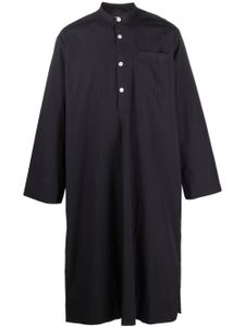 TEKLA x Birkenstock caftan en coton biologique - Bleu