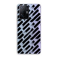 Zwarte vegen: Xiaomi 11T Transparant Hoesje