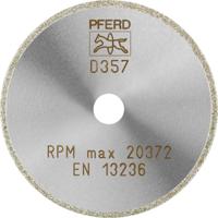 PFERD 68407503 D1A1R 75-2-10 D 357 GAD Diamanten doorslijpschijf Diameter 75 mm Boordiameter 10 mm Duroplast, Technisch keramiek 1 stuk(s) - thumbnail