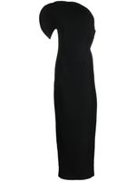 Roland Mouret robe longue à design asymétrique - Noir