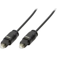 LogiLink CA1005 Toslink Audio Aansluitkabel 0.50 m Zwart (mat) LogiLink CA1005 Toslink Audio Aansluitkabel 0.50 m Zwart (mat)