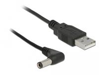 Delock 85588 USB-voedingskabel naar DC 5,5 x 2,5 mm male 90° 1,5 m - thumbnail