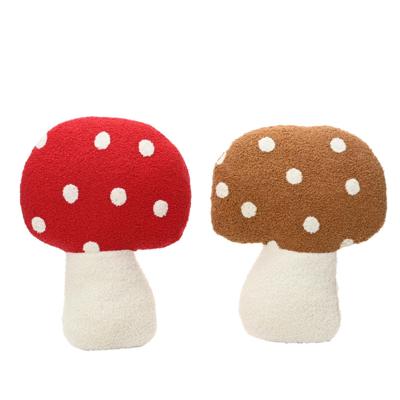Kussen paddenstoel polyester 37x32x5cm