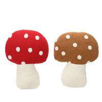 Kussen paddenstoel polyester 37x32x5cm
