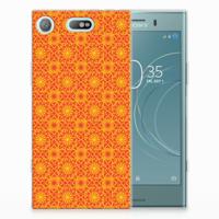 Sony Xperia XZ1 Compact | TPU bumper | Batik Oranje