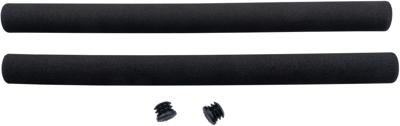 Ergotec stuurfoam Milano 22x6mm 400mm zwart (2st)