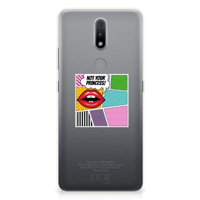 Nokia 2.4 | Sillicone Back Cover | Popart Princess Nokia 2.4 | Sillicone Back Cover | Popart Princess