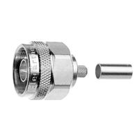 Telegärtner 100023900 100023900 N-connector Stekker, recht 50 Ω 1 stuk(s)