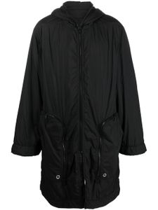 Rick Owens DRKSHDW doudoune à capuche - Noir