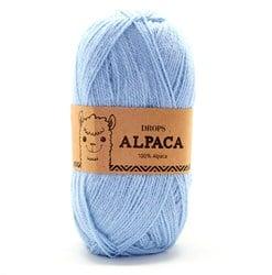 Drops Alpaca Uni Colour 6205 Lichtblauw