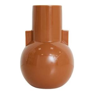 HKliving Ceramic Vaas - Maat S - Caramel