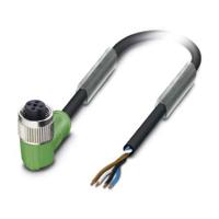 Phoenix Contact 1693539 Sensor/actuator connector, geassembleerd M12 Aantal polen (sensoren): 4 Bus, haaks 5.00 m 1 stuk(s)