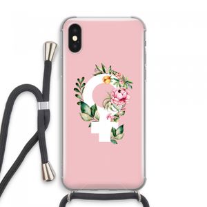 Venus: iPhone XS Max Transparant Hoesje met koord