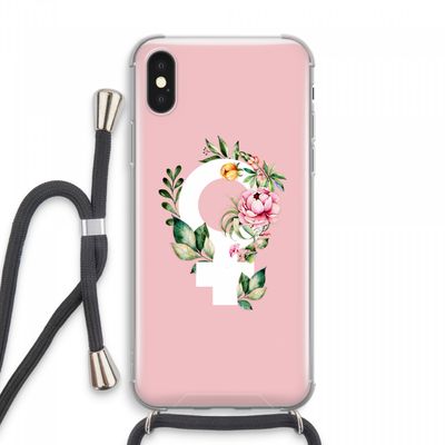 Venus: iPhone XS Max Transparant Hoesje met koord
